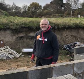Billy volunteer Buddhist Centre