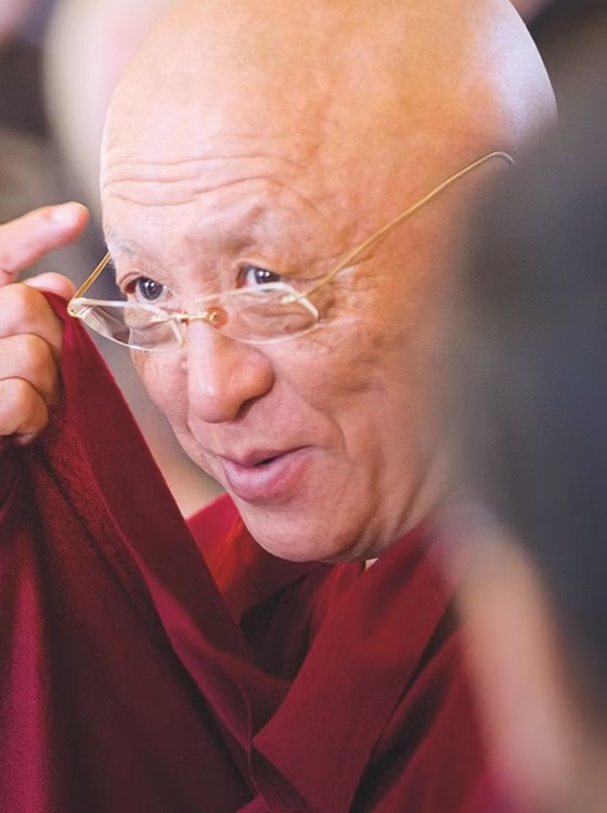 Chokyi Nyima Rinpoche, revered Tibetan Buddhist teacher & meditation master.