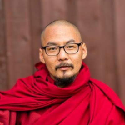 Khenpo Tokpa Tulku Khenpo Tokpa Tulku, Buddhist monk in robes.