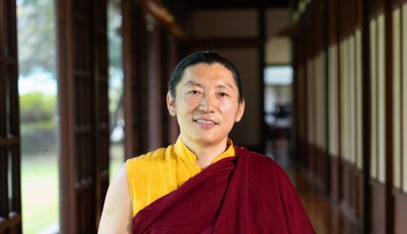 Portrait of Buddhist Meditation Master Kyabgön Phakchok Rinpoche
