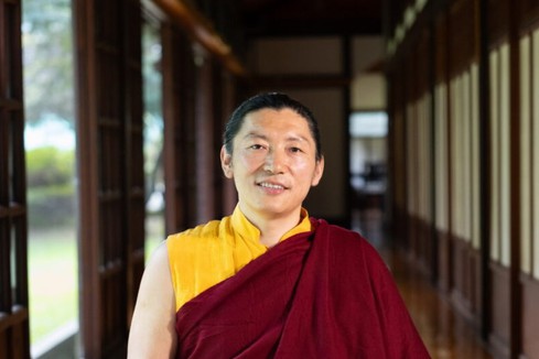 Portrait of Buddhist Meditation Master Kyabgön Phakchok Rinpoche