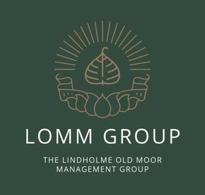Logo of the Lindholme Old Moor Management Group, a council of experts whose remit is the conservation of the many acres of uncut peatlant in the Hatfield Moors, including Jack’s Piece.