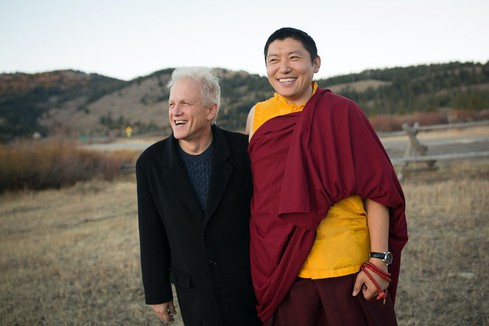 Phakchok Rinpoche and Erric Solomon Phakchok Rinpoche and Erric Solomon
