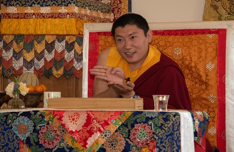Kyabgön Phakchok Rinpoche, teacher of the Nyingma lineage and chief lineage holder of the Taklung Kagyu lineage of Tibetan Buddhism
