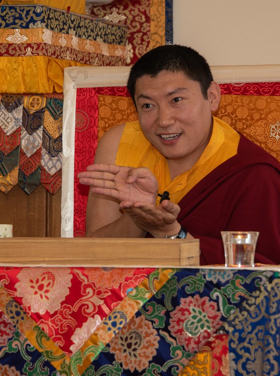Kyabgön Phakchok Rinpoche, teacher of the Nyingma lineage and chief lineage holder of the Taklung Kagyu lineage of Tibetan Buddhism