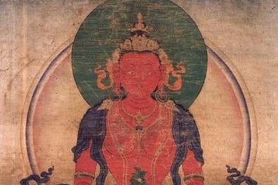 Red Amitayus Buddhism Red Amitayus Buddhist Deity