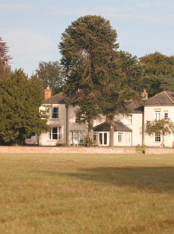 Solitary Retreat at Buddhist Centre Main Hall of Lindholme Estate, where you can hold your own solitary silent retreat in England, UK.