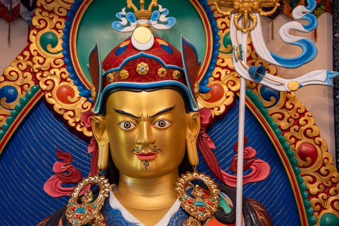 Statue of Trinley Nyingpo, Buddhist diety.