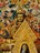 Tibetan Buddhist golden statue of Guru Rinpoche, or Padmasambhava.