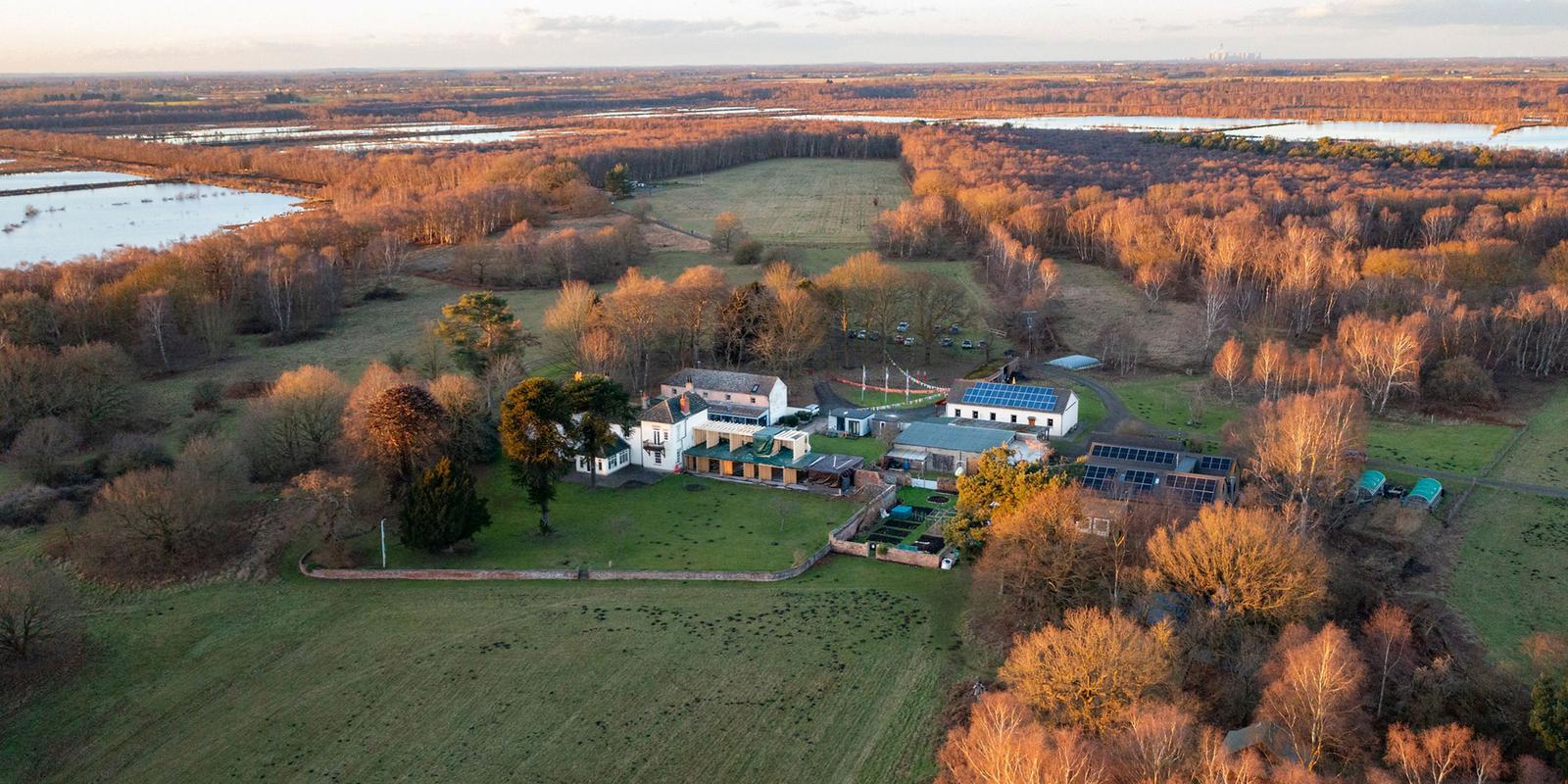 Aerial view Gomde UK