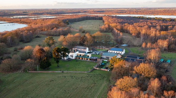 Aerial view Gomde UK Aerial view Gomde UK